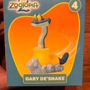 Zootopia 2  McDonald’s Happy Meal Toy
#4 Gary De’Snake
